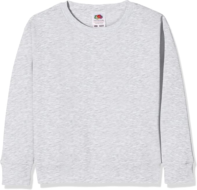 Fruit of the Loom Premium Set-in Sweat Kids Maglia di Tuta Bambino : Amazon.it:  Abbigliamento