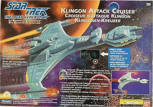 Star Trek Crucero de ataque klingon de próxima generación