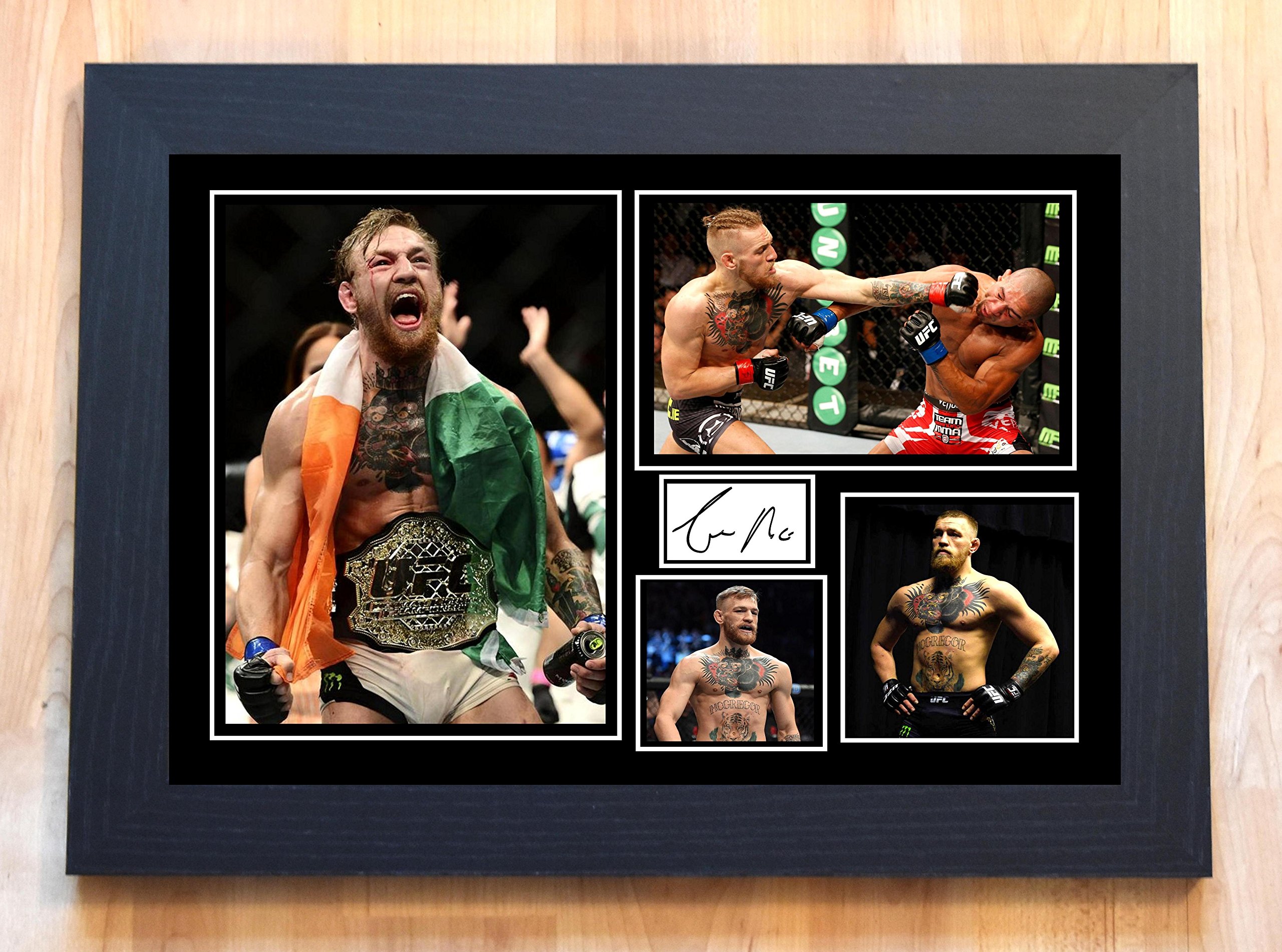 Mark Mountford Stunning Framed Conor Mcgregor Signed Autographed Print