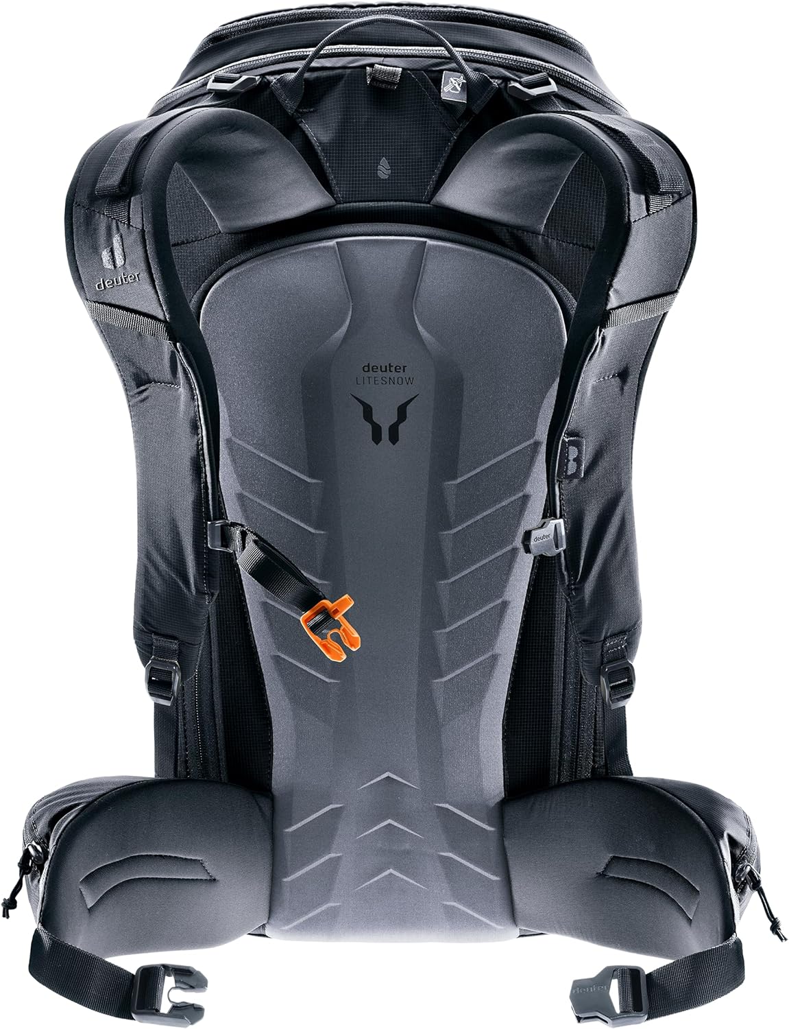 Deuter Women's Freerider Pro 30+10 SL Lightweight Backpack for Multi-Day Ski Touring - Black