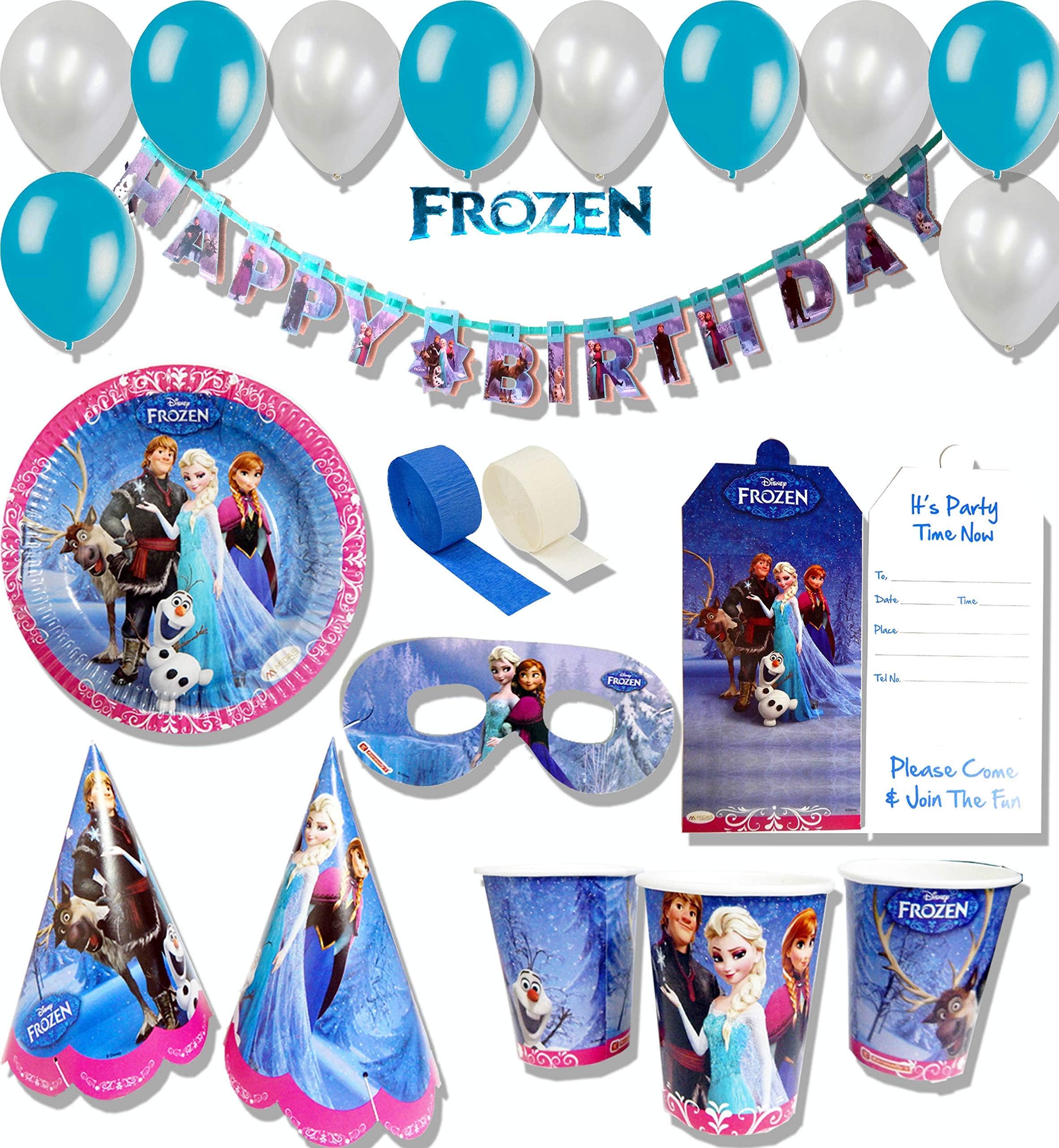 ThemeHousePartyv Disney Frozen Birthday Party Combo