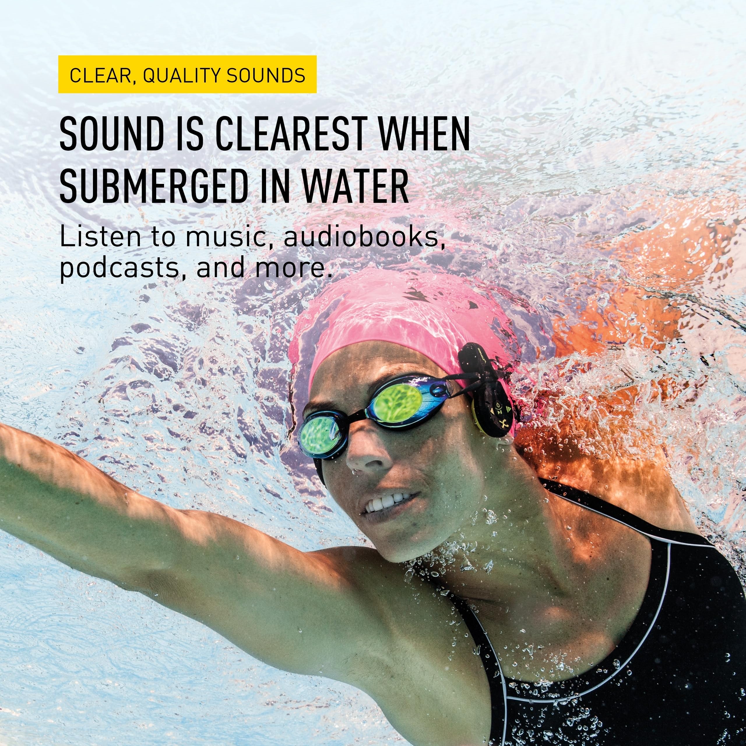 (未使用･未開封品)　FINIS Duo 水中骨伝導MP3プレーヤー One Size df5ndr3 FINIS Duo Underwater MP3 Player | The Lifeguard Store