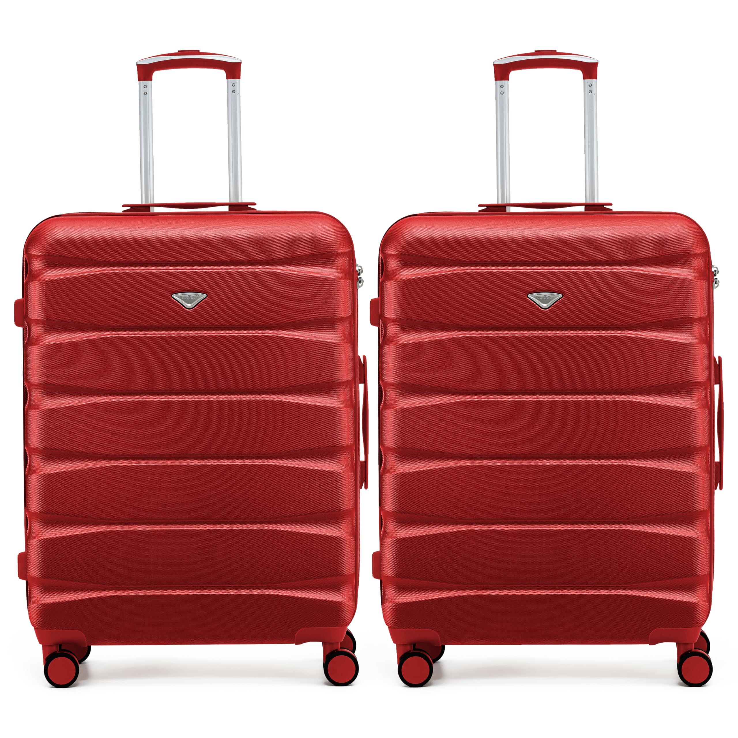 Flight Knight Underseat Cabin Suitcase 45x36x20cm | Free Hand Luggage for EasyJet & Wizz Air | Lightweight ABS Hard Shell with 8 Silent-Glide Spinner Wheels | Max Space Travel Bag — view 291