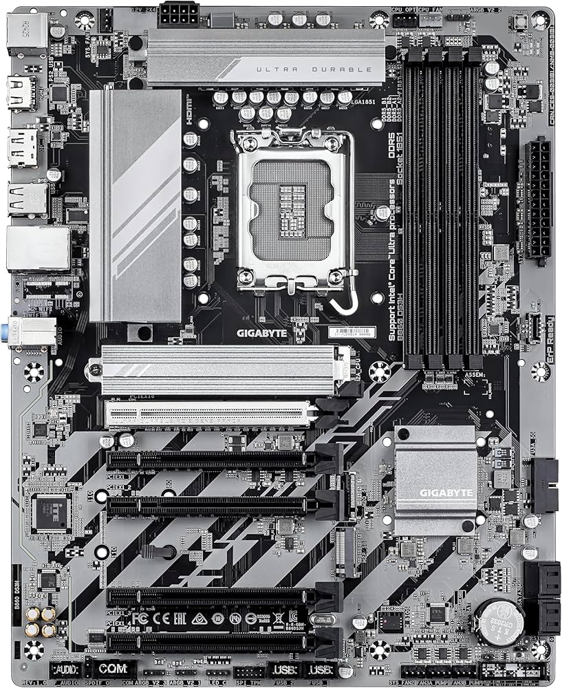 Amazon.com: GIGABYTE B860 DS3H Motherboard - Supports Intel Core