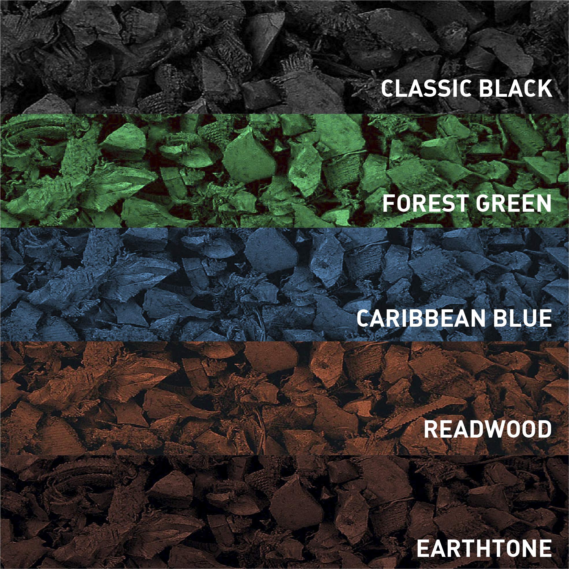 Buy NuPlay Rubber Mulch Landscaping Bark Rubber Nugget Weed Barrier