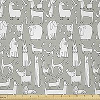 Vista 157 de Lunarable The Yard, tela de mariposa de The Yard, colorido patrón de insectos con alas para primavera, diseño de dibujos animados, tela de Morado