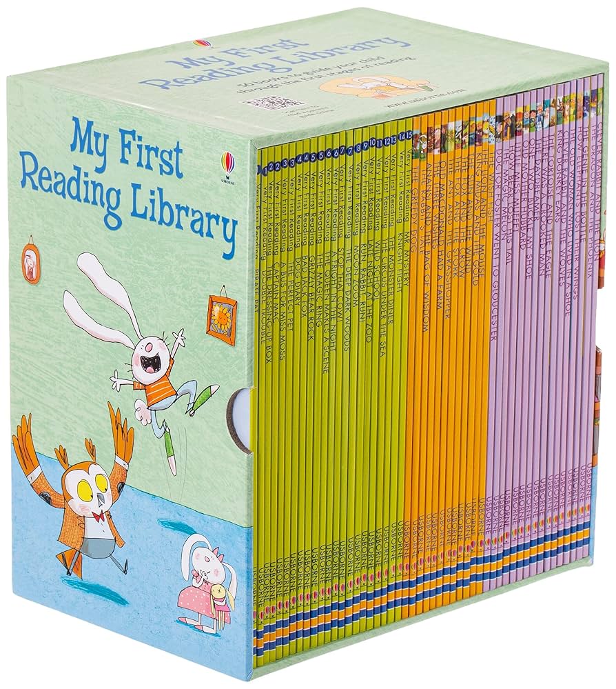 My First Reading Library 50冊セット Usborne: My First Reading Library (50 Books) – 4myLo