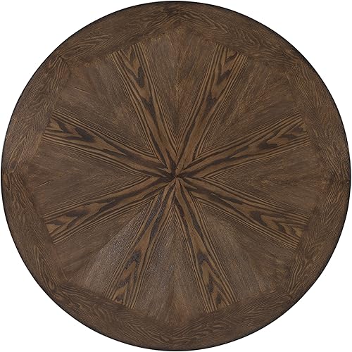 Miniatura 8 de Powell Muebles Franklin - Mesa auxiliar, pequeña, color marrón Marrón,Peltre,https://www.amazon.com/dp/undefined