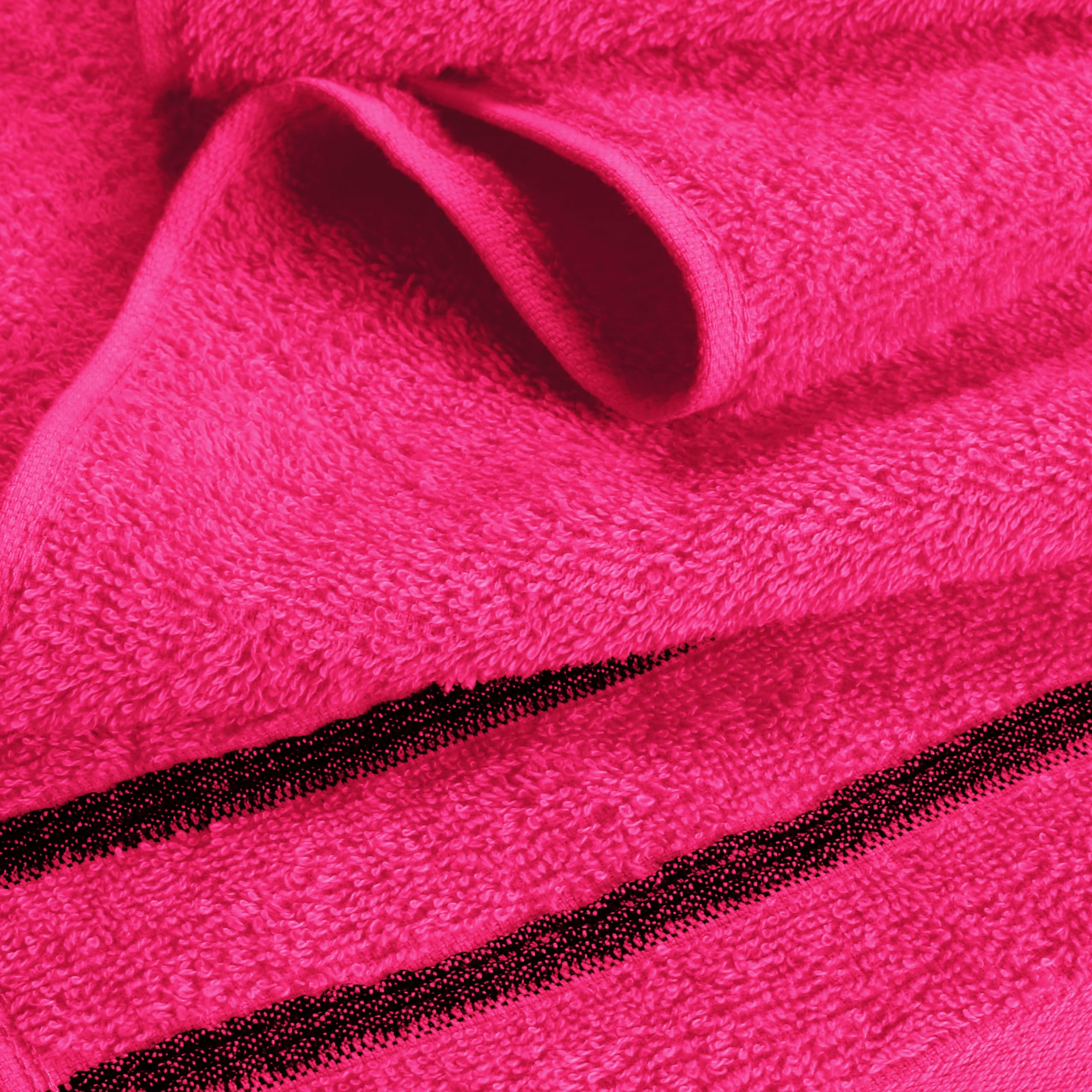 MyOwn Baumwolle 2er-Pack Oversized Badetuch-Set 70 x 140 cm, große Badetücher, Ultra saugfähig, kompakt, schnell trocknend und leicht, Heiße