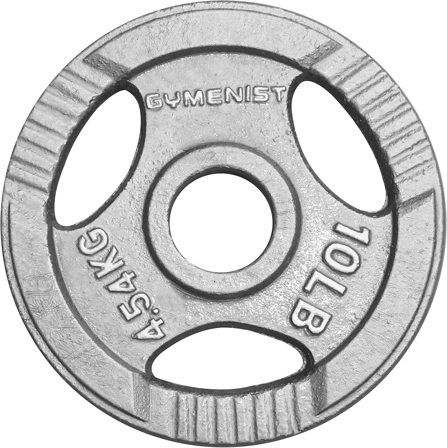 FXR Sports 1 TRI GRIP 2.510kg VINYL WEIGHT PLATES DISCS WEIGHTS