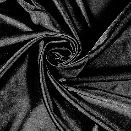 PATIKIL Telón de fondo de tela de 4.9 x 3.3 pies (59.1 x 39.4 in), color negro, sin costuras, para estudio de fotografía