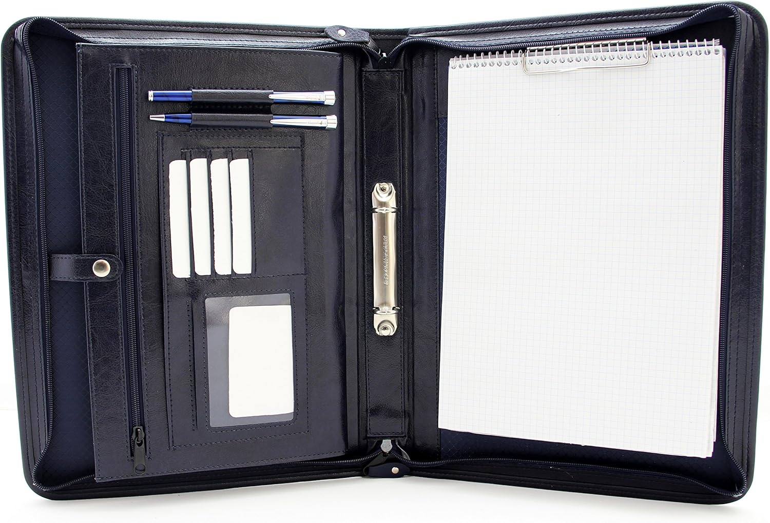 Noda Faux Pu Leather Business Padfolio Presentation Meeting Conference A4 | Desertcart And Tobago