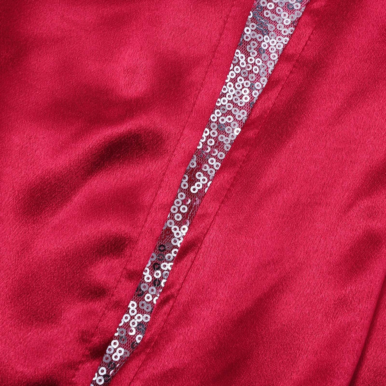 Tubino Donna Elegante - Abito Lungo da Donna con Spalline E Paillettes Abito da Sexy con Bustino Senza Spalline