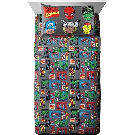 superhero twin sheet set