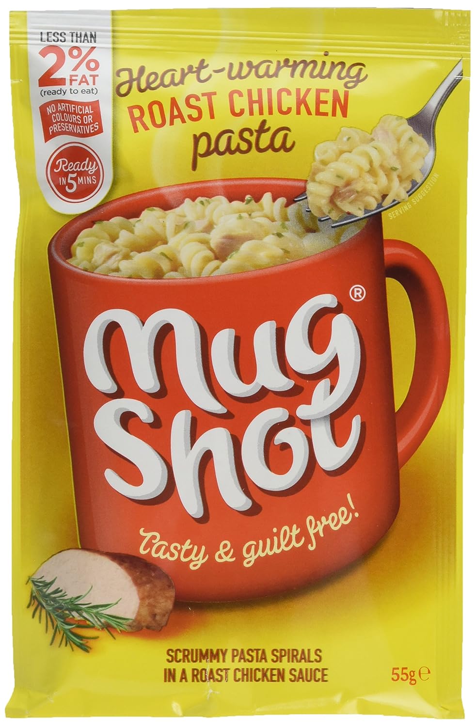 Mugshot Roast Chicken Pasta, 55 g