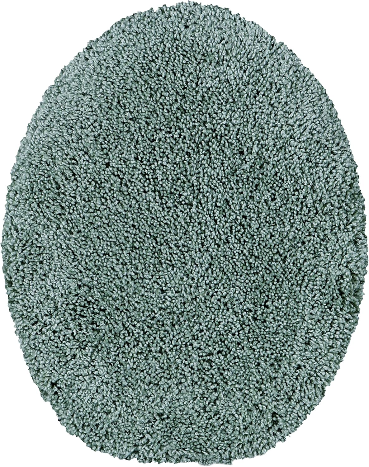 Maples Rugs Softec Non Slip Washable & Quick Dry Elongated Toilet Seat Lid Cover [Made in USA], Seafoam