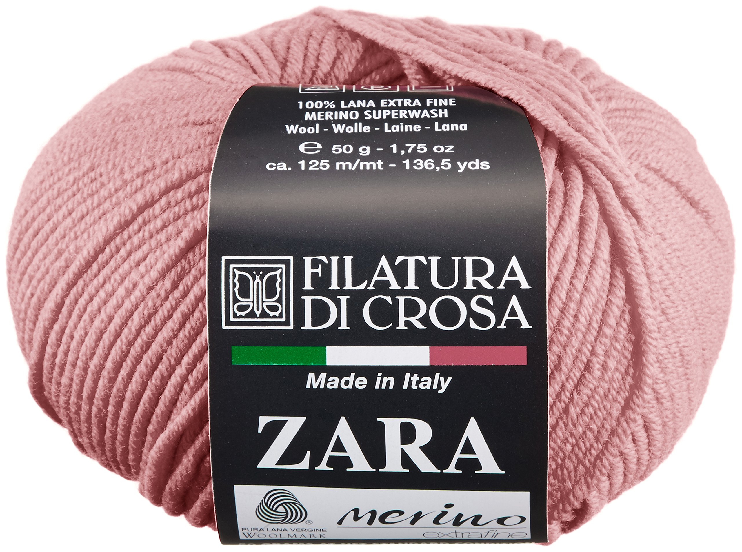 Amazon | FILATURA DI CROSA ザラ 毛糸 col.1976 50g 125m | 毛糸 通販