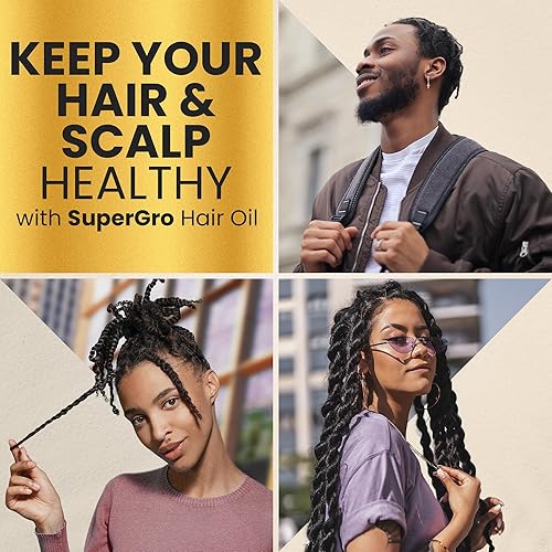 Miniatura 6 de Genuine African Formula SuperGrow Aceite para el cabello y el cuero cabelludo 4oz