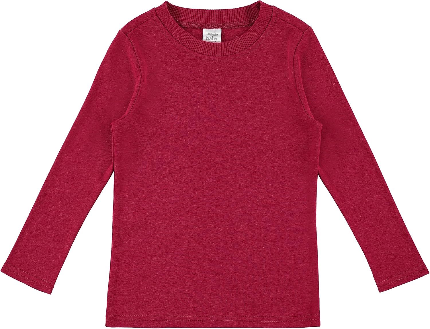 Cudlie 5-Pack Infant/Toddler Girl Long Sleeve Shirt - Basic Baby Tees, Blouses, Tops - Solid Print & Ruffled Tshirts - Image 5