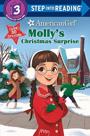 Molly's Christmas Surprise (American Girl) (Step into Reading) Paperback – Sticker Book, September 7, 2021