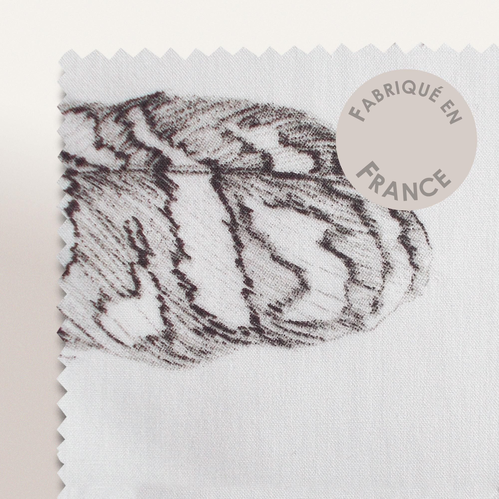 Linnea Housse de Couette 260x240 cm Percale Pur Coton Plumes