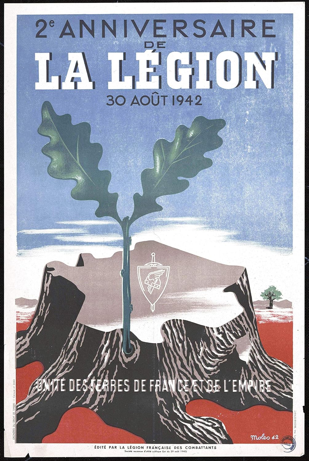 Authentic Vintage Antique Print | La Légion Étrangére- French Satirical Comic