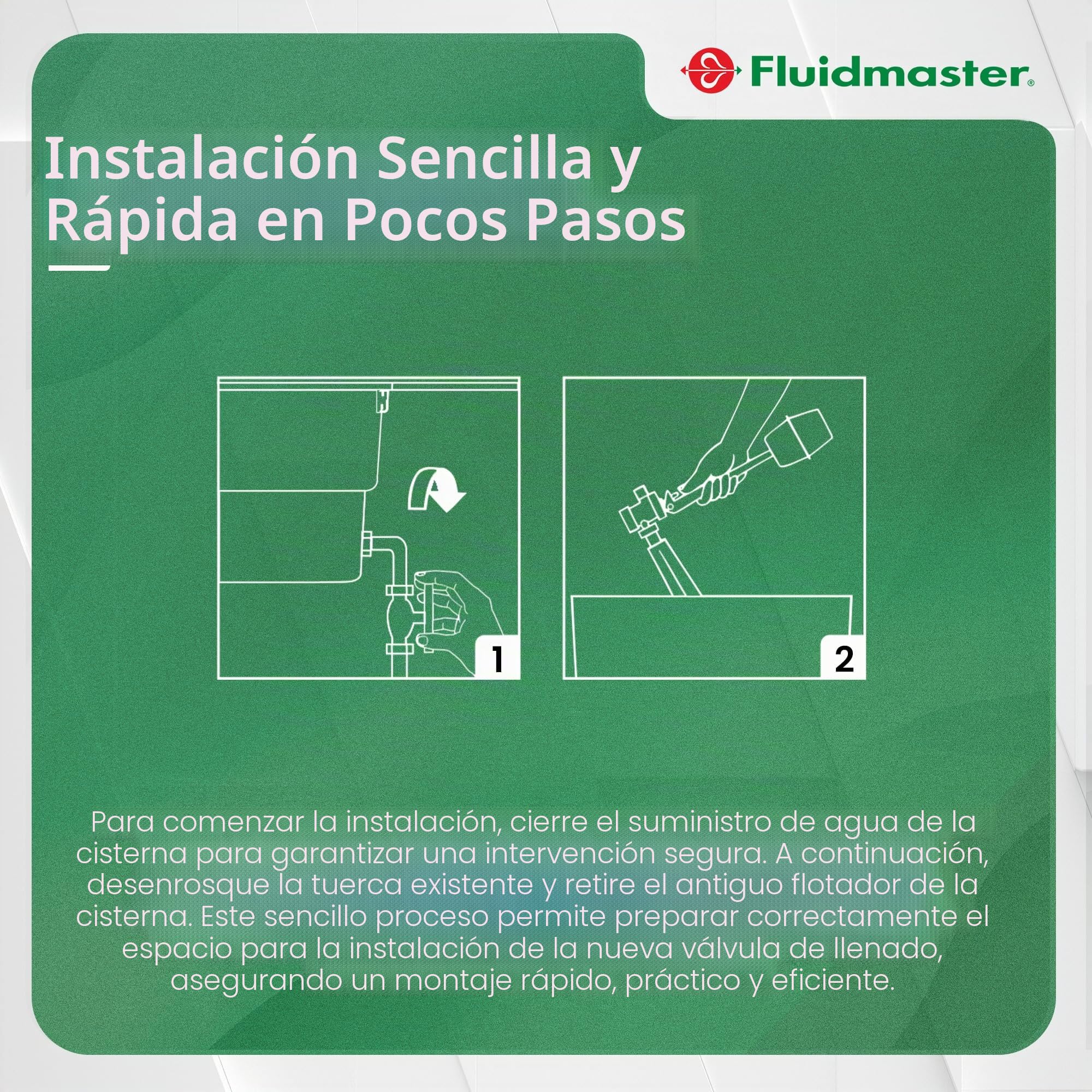 Fluidmaster 407E - Flotador inferior, color neutro