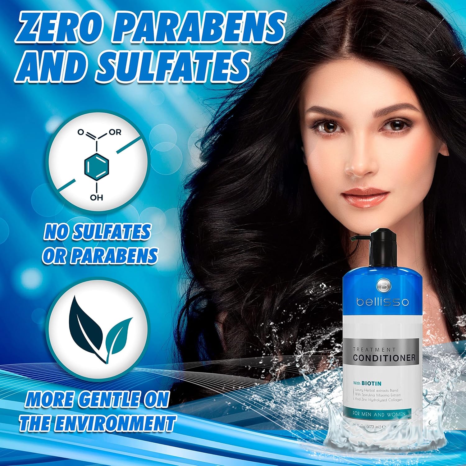 Biotin Conditioner and Hair Mask for Volume - Thickening Hair Treatment for Dry, Normal, Oily and Color Treated Hair : Beauty & Personal Care