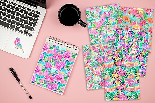 Miniatura 4 de Seis (6) hojas de 8.5 x 11 pulgadas de vinilo adhesivo inspirado en Lilly P. Compatible con Siser, Silhouette Cameo, cortadores Cricut. Paquete 1