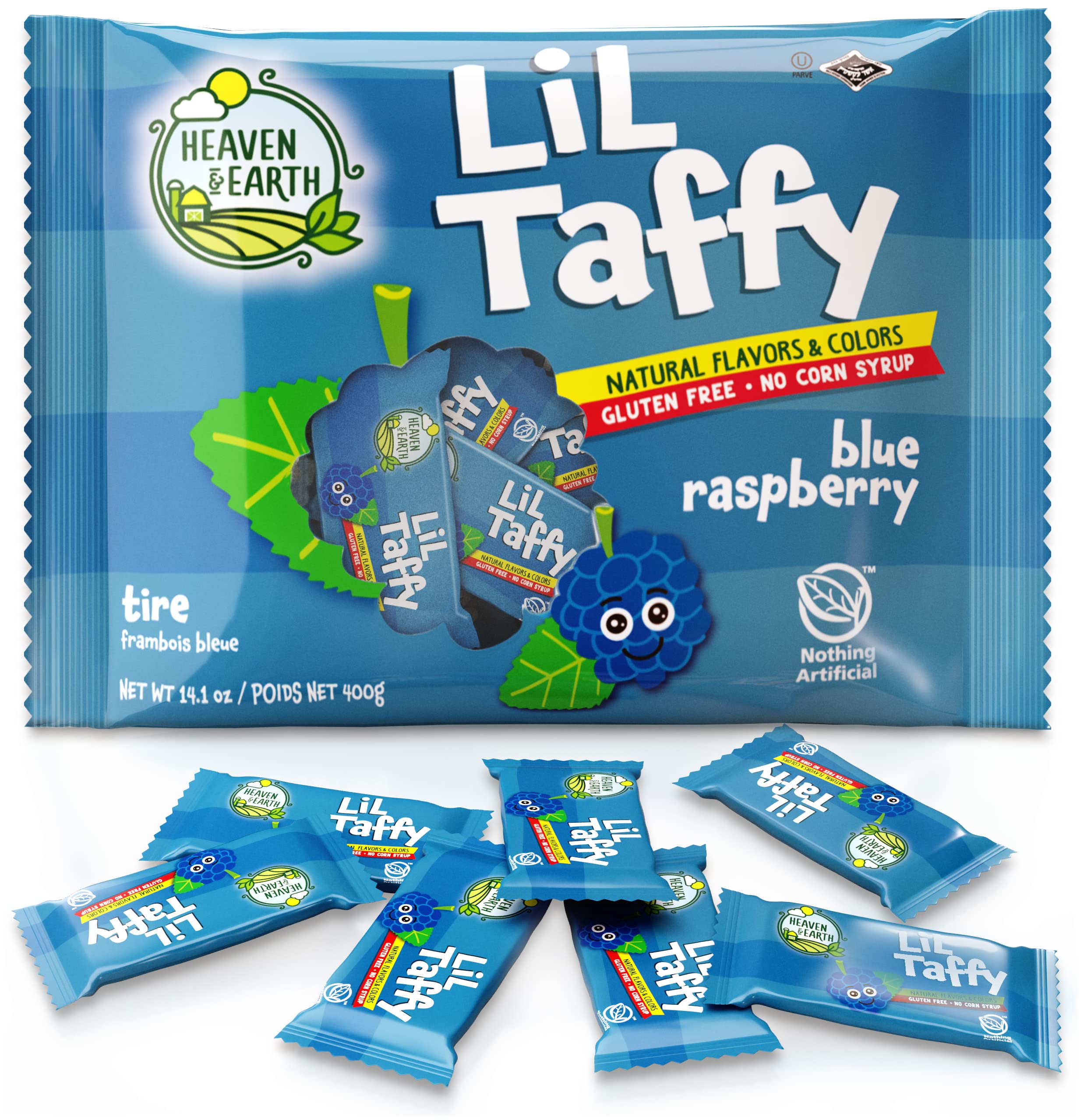 Amazon.com : Heaven & Earth Blueberry Raspberry Lil Taffy (Approx