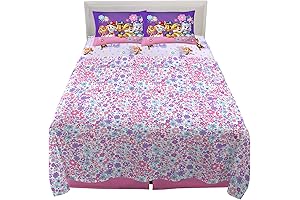 KidsPaw Patrol Super Soft Microfiber Sheet Set, Full