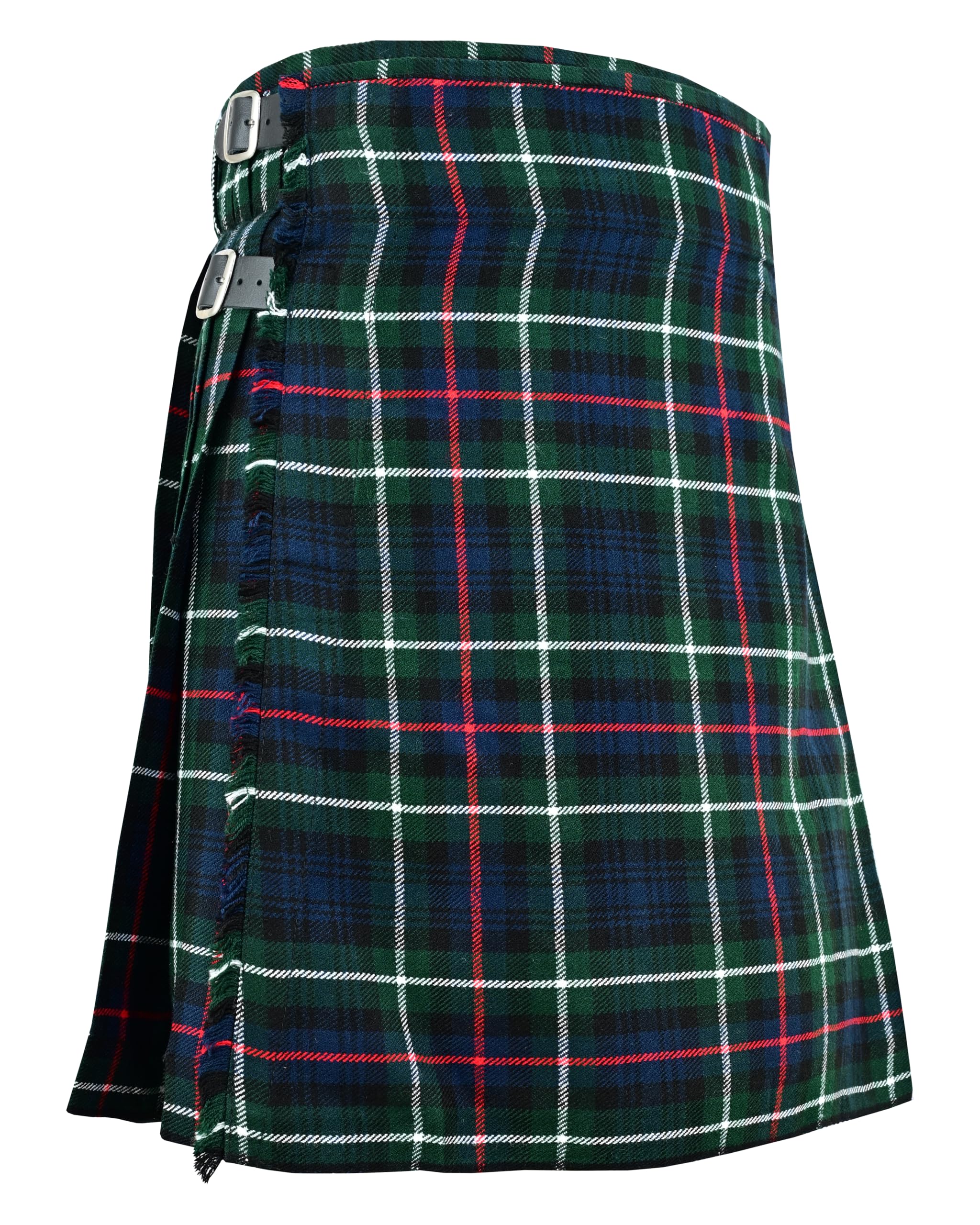 Hamilton Kilts - Kilt de tartán Mackenzie, Vestido Tradicional escocés de tartán de Las Tierras Altas, Atuendo para Boda y Fiesta