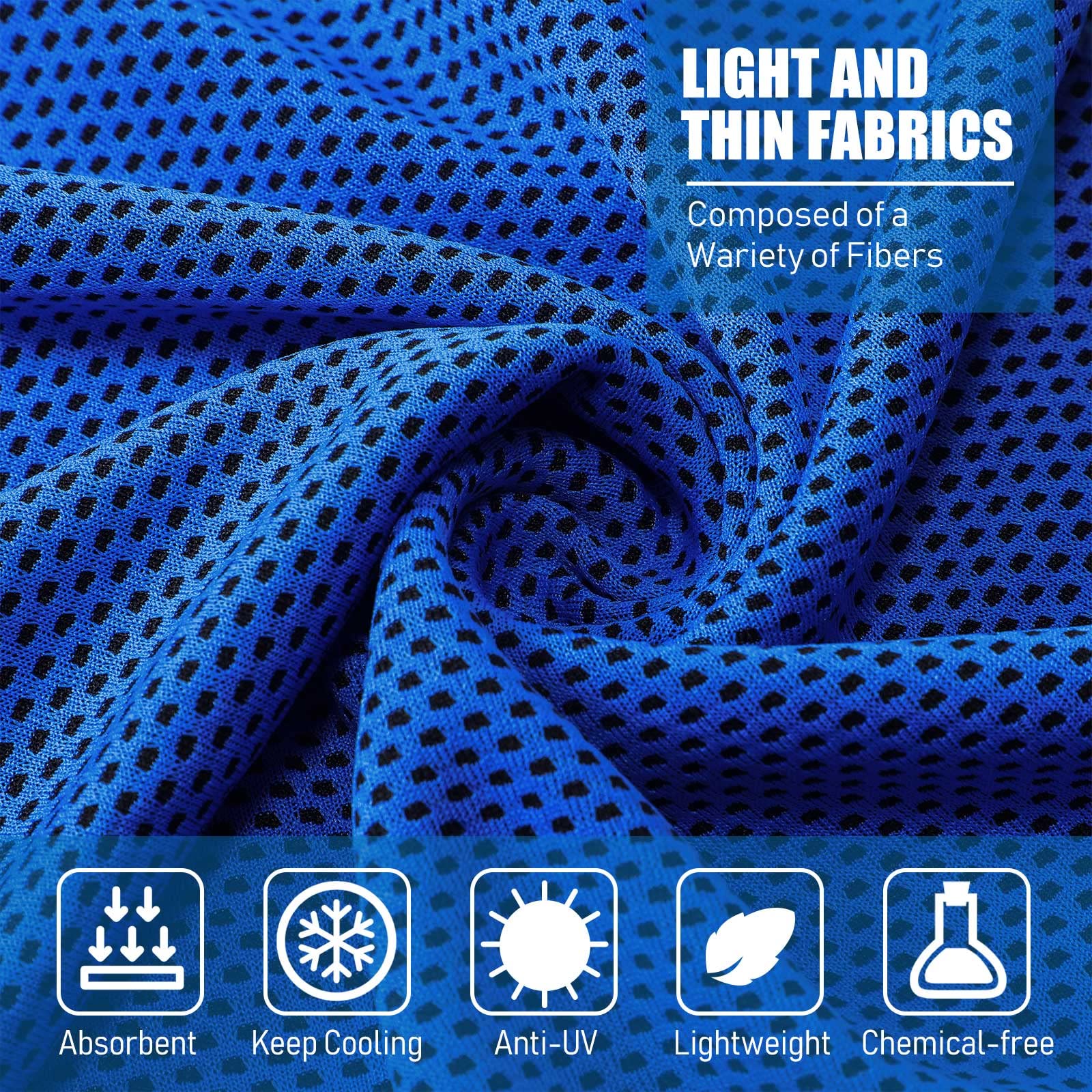 Maitys 200 Pcs Microfiber Cooling Towel, Ice Towel, 32