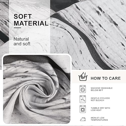 Miniatura 5 de Cortinas opacas de madera para puerta de puerta, granero, aldea rural, granja, campo, armario, dormitorio, ojales, aislamiento térmico, cortinas de