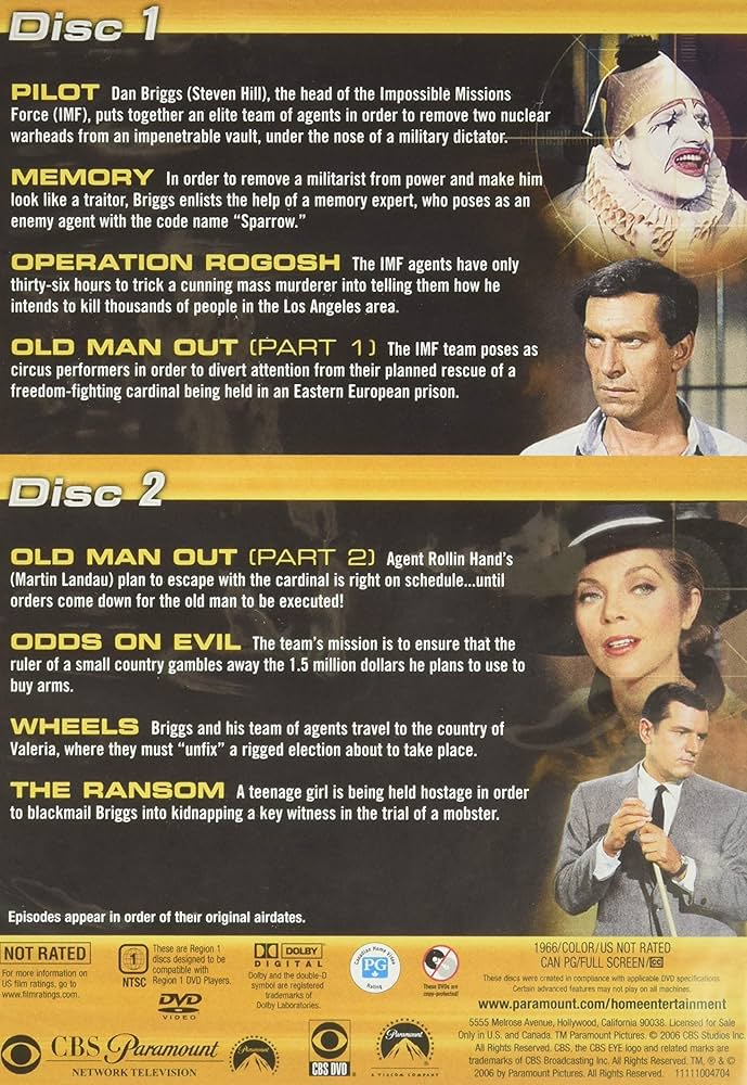 Amazon.com: Mission: Impossible - The Complete First TV Season