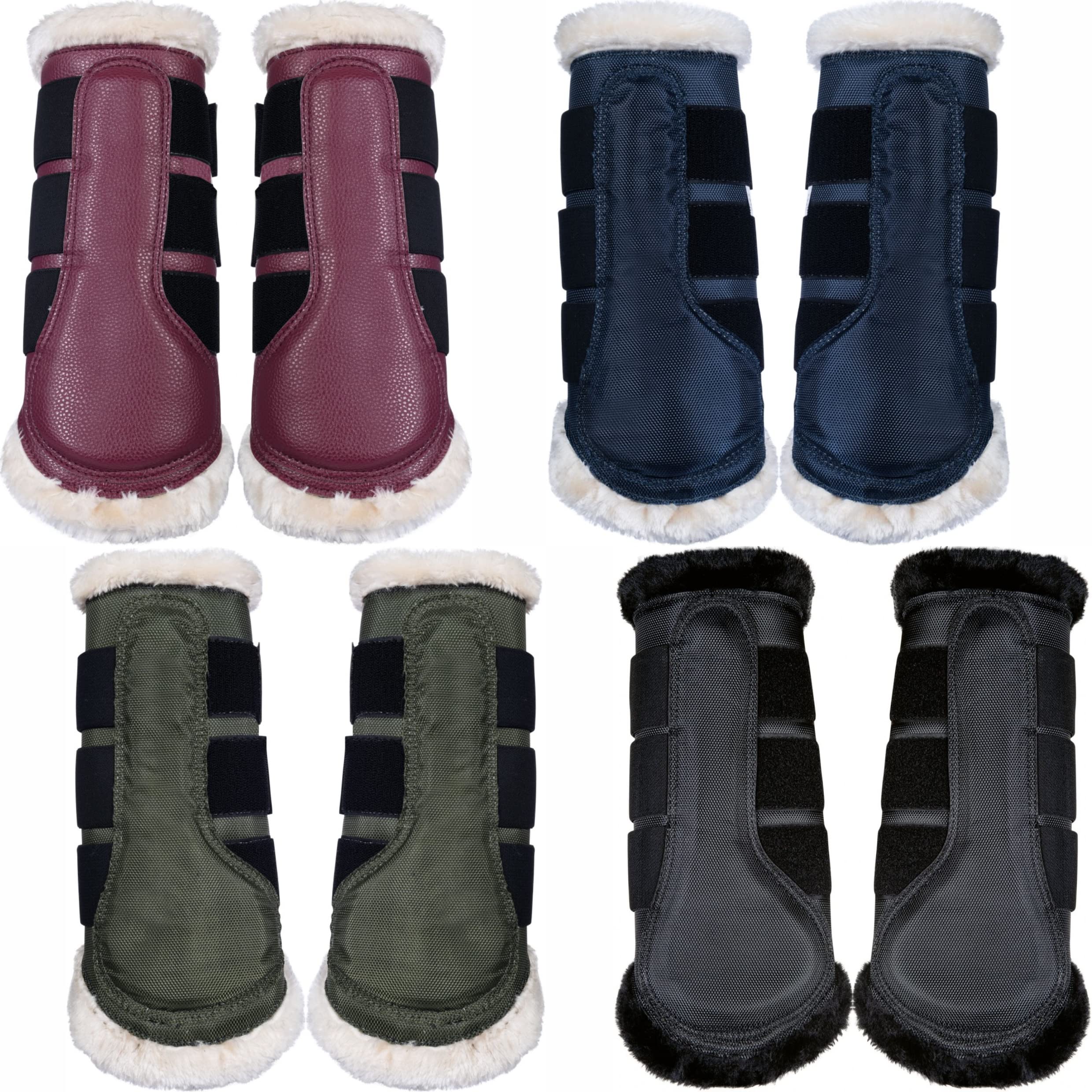 HKM Comfort Horse Boots Dunkelblau L