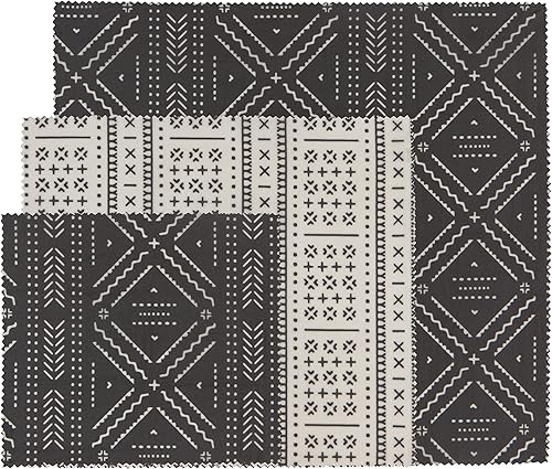 NOW DESIGNS Onyx - Envoltura de cera de abejas (3 unidades)