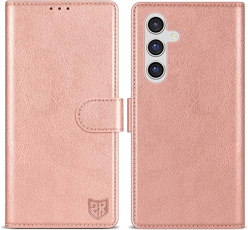 ZZXX Funda tipo cartera para Samsung Galaxy A54 5G con bloqueo RFID, ranura para tarjetas, función atril, cierre magnético, funda protectora de
