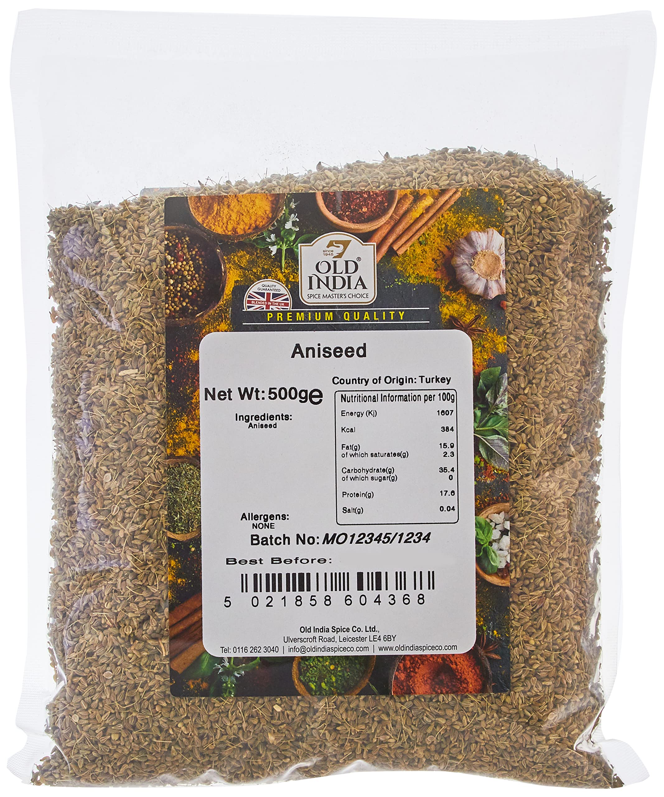 Old India Aniseed 500g