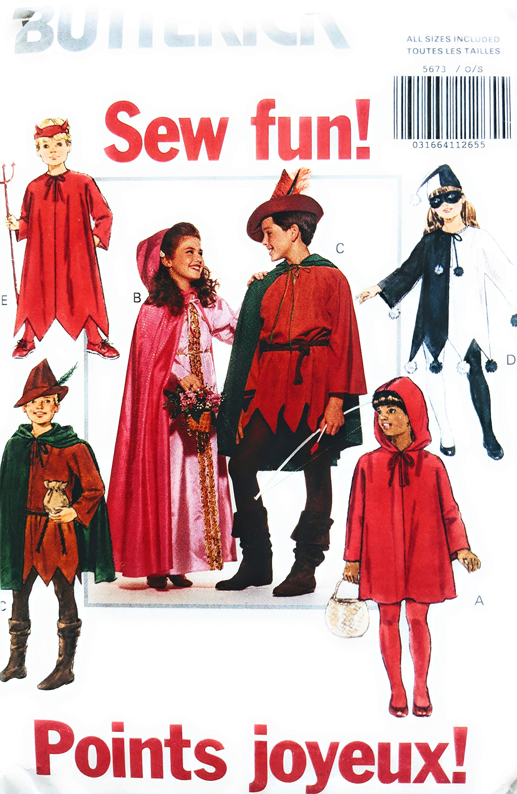 Butterick Halloween Costume Patterns FREE PATTERNS