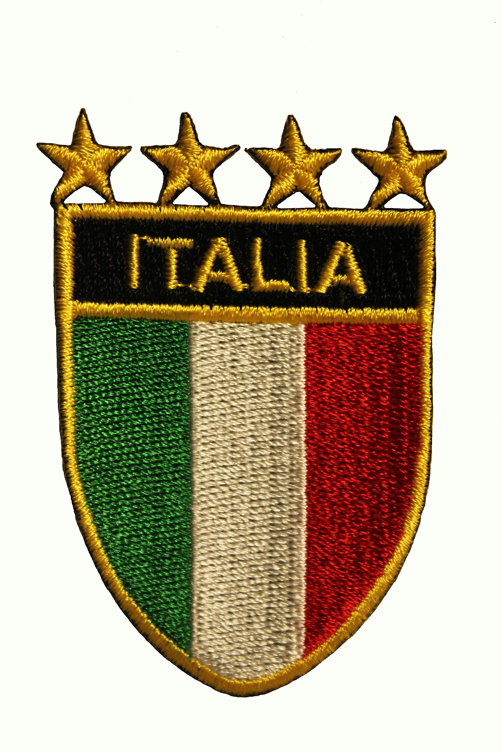 Italian Flag National Emblem Iron-On Sew On Embroidered - Foto 9