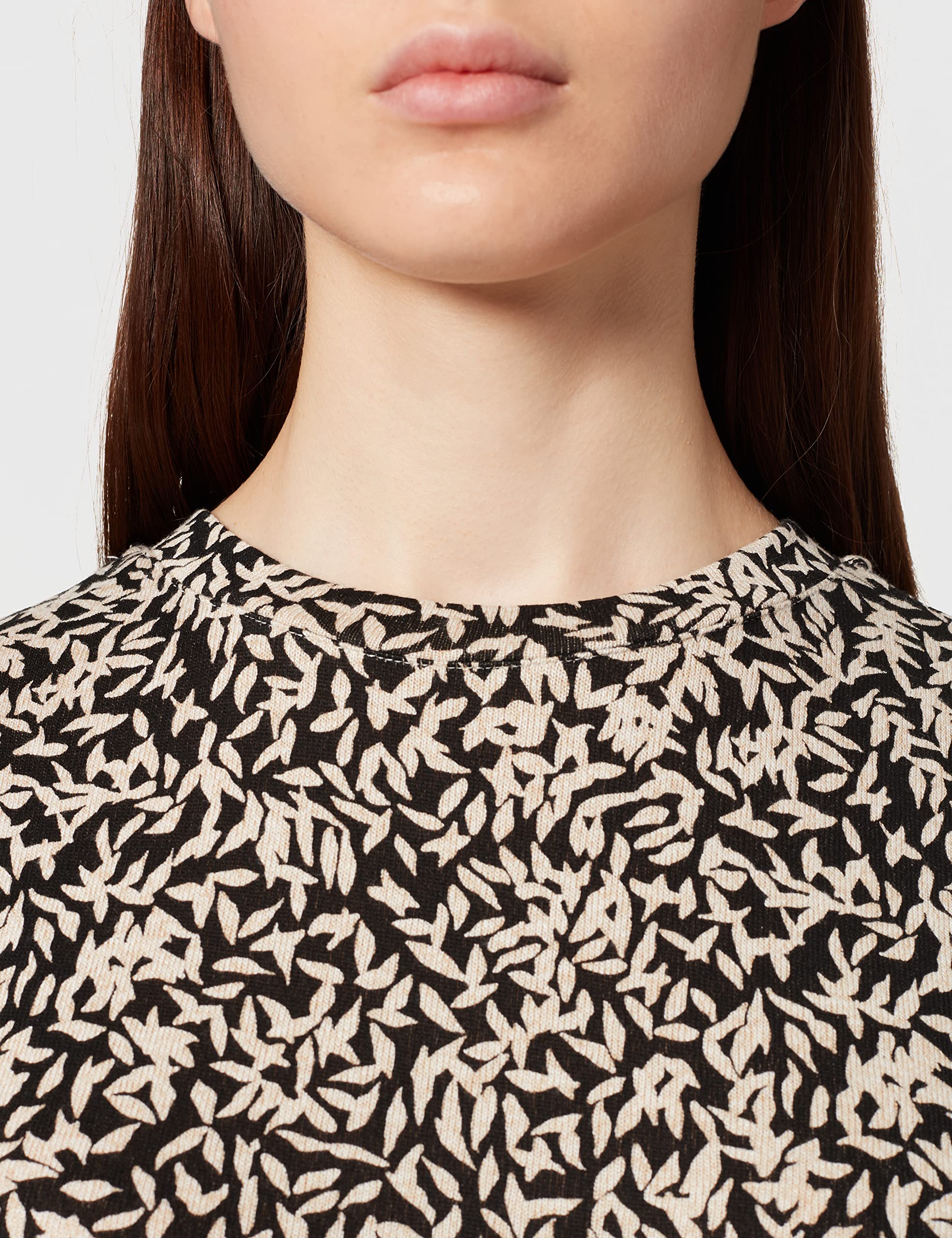 Noppies Top Nurs LS AOP Indio Camiseta para Mujer
