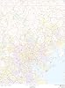 Baltimore County, Maryland Zip Codes - 36 x 48 Laminated Wall Map