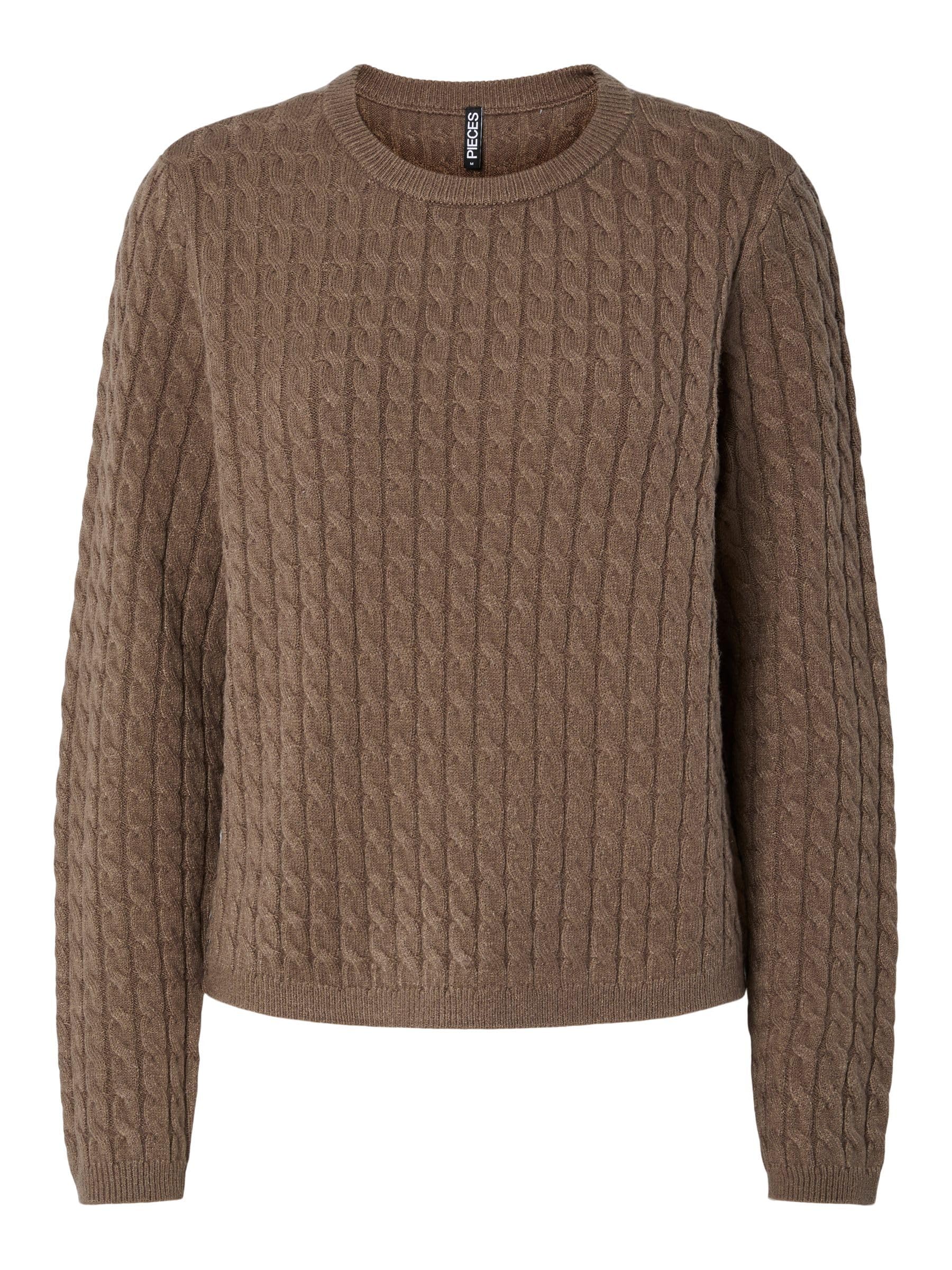 PIECES Female Pullover PCFIA Zopfstrick