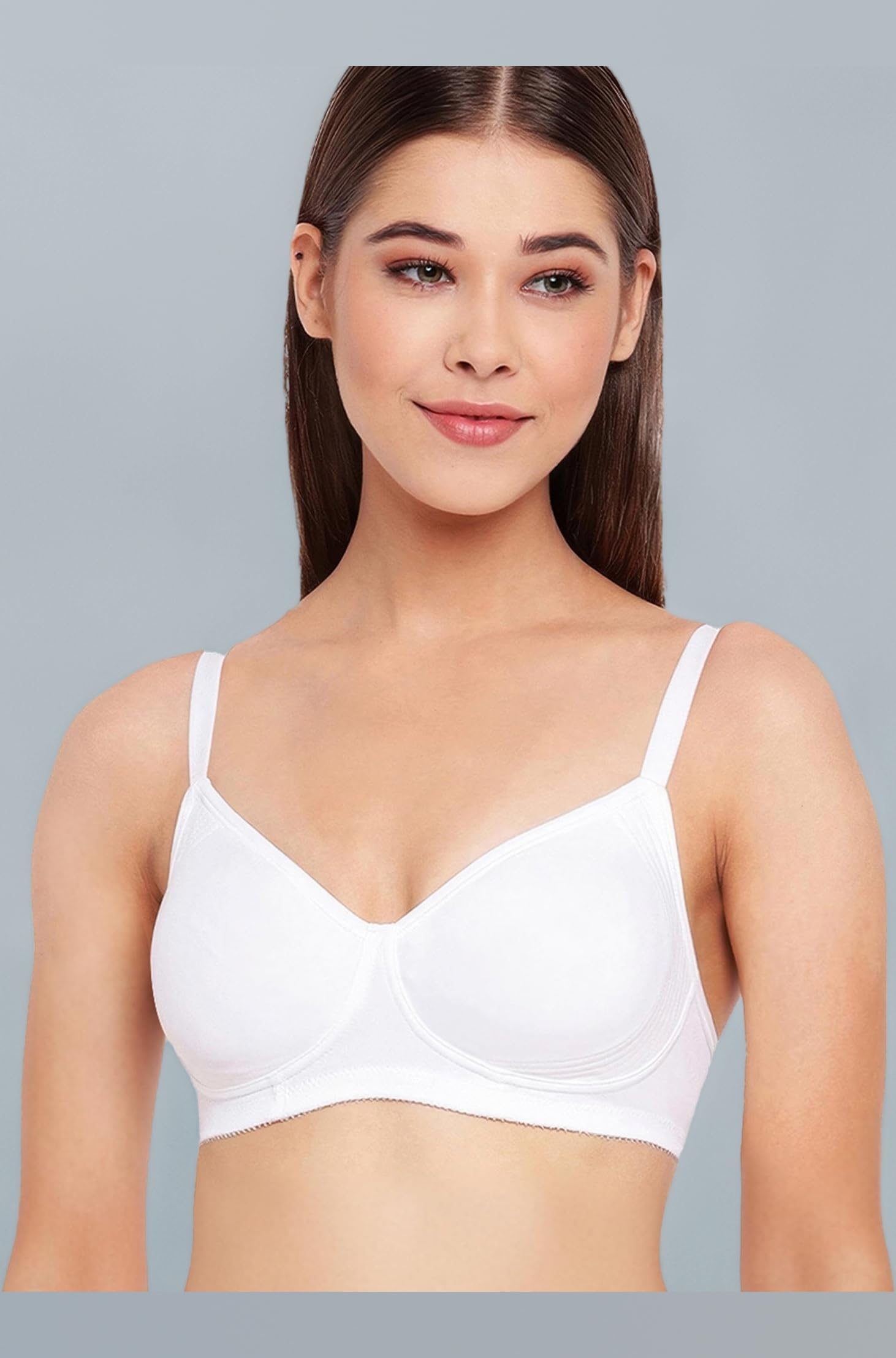Enamor Innovations Fabcool Encircled Side Support Shaper, Non Padded, Wirefree, High Coverage, Women's Cotton Everyday Bra - A042 (Available in Plus Sizes)