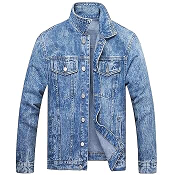 ★FALLETT★DESTROYED DENIM JACKET Men's Destroyed Denim Jacket - Etsy