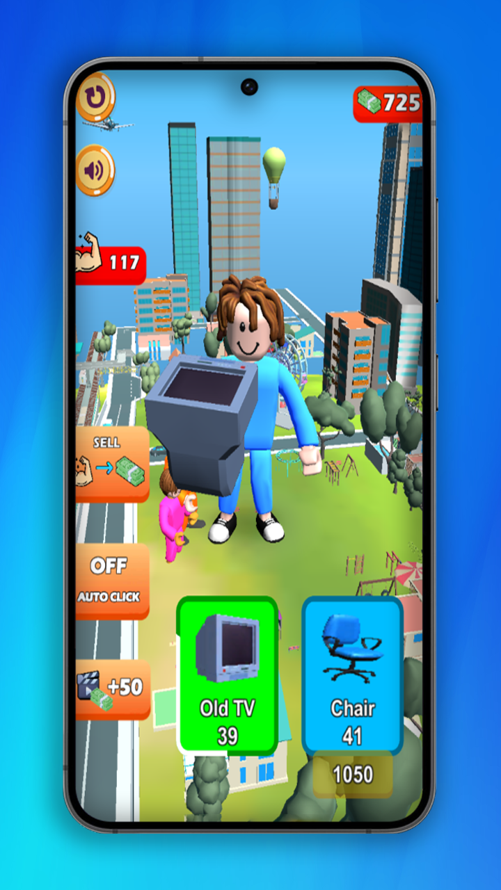 Lifting Hero 3D – Funny Clicker & Idle Strength Game for Fire Tablets ...