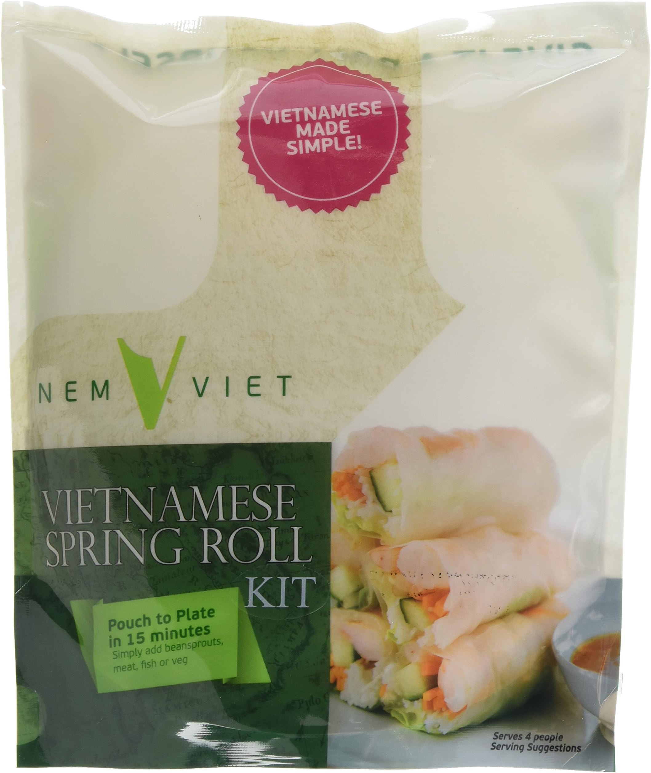 Nem Viet Vietnamese Spring Rolls Kit 200 g (Pack of 6)