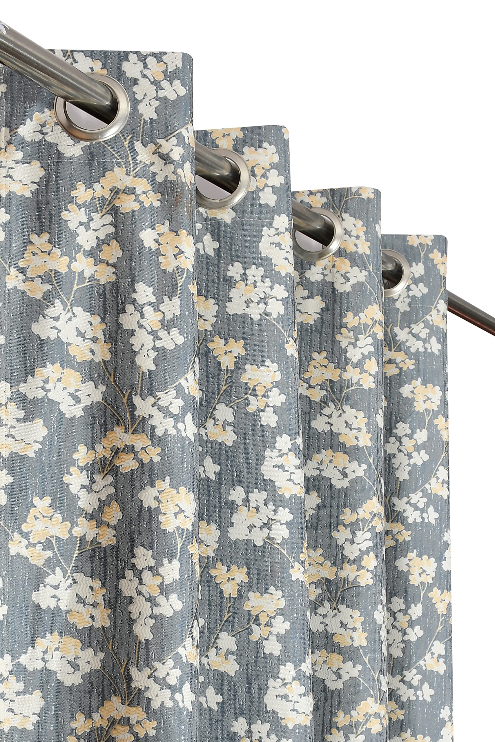 GOYTEX Premium Polyester Curtains Set of 2 (Grey, 7ft) (B0BYNWXSSY) Amazon Price History, Amazon Price Tracker