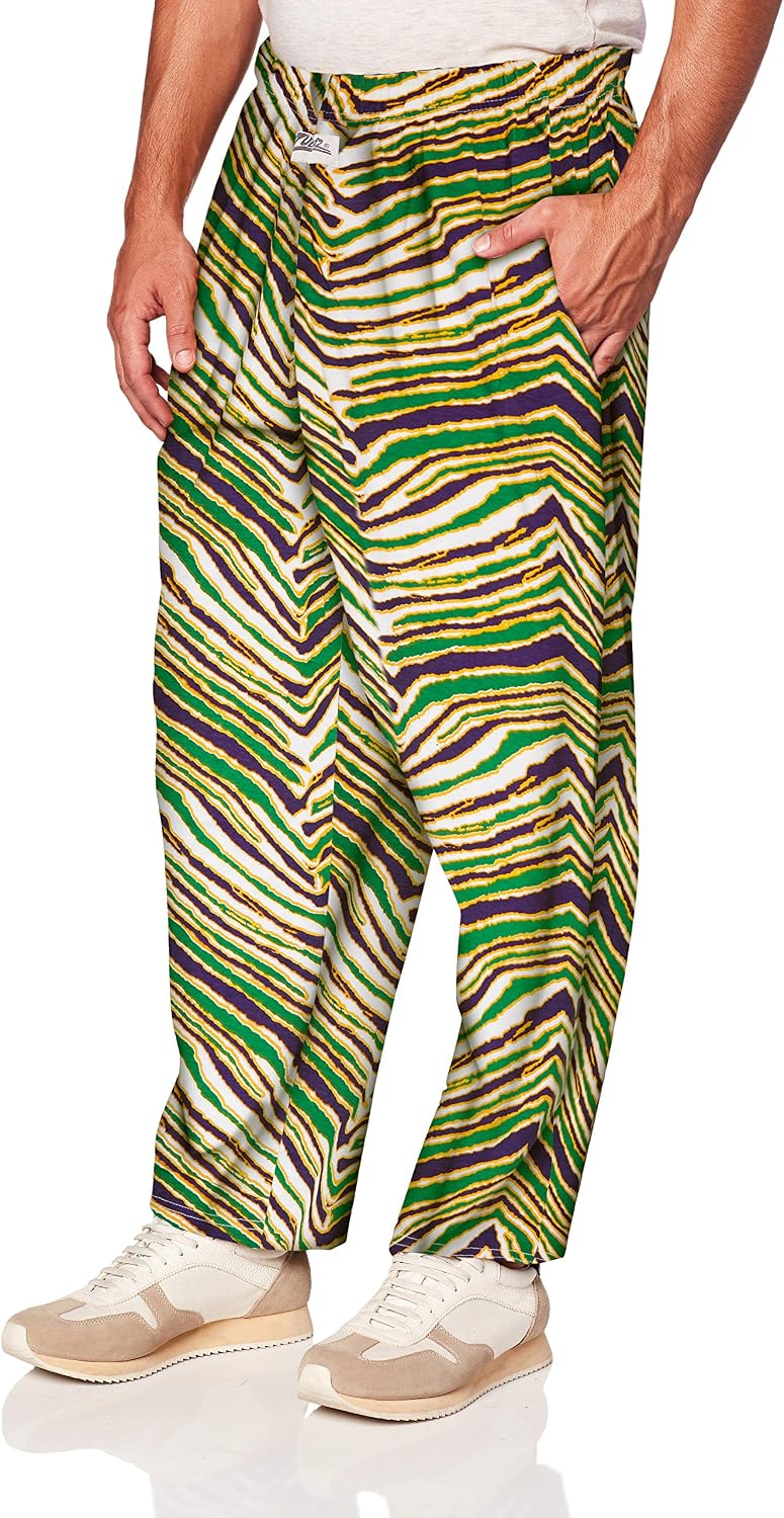 Zubaz Men's Classic Zebra Printed 